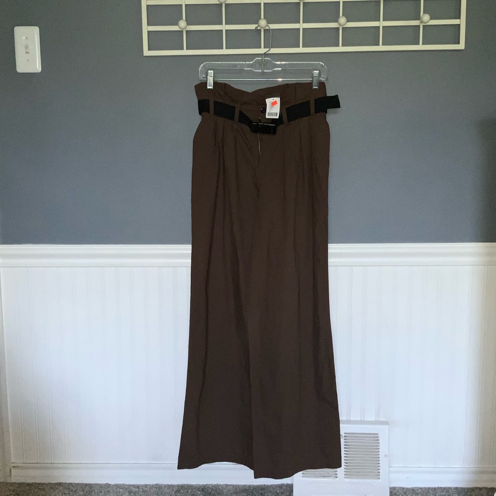 NWT High Rise Paperbag Pants - Picture 1 of 4
